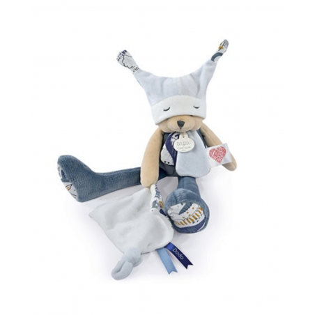 Doudou Ours Mouchoir 3 Histoires