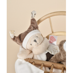 Doudou Ours Mouchoir 3 Histoires