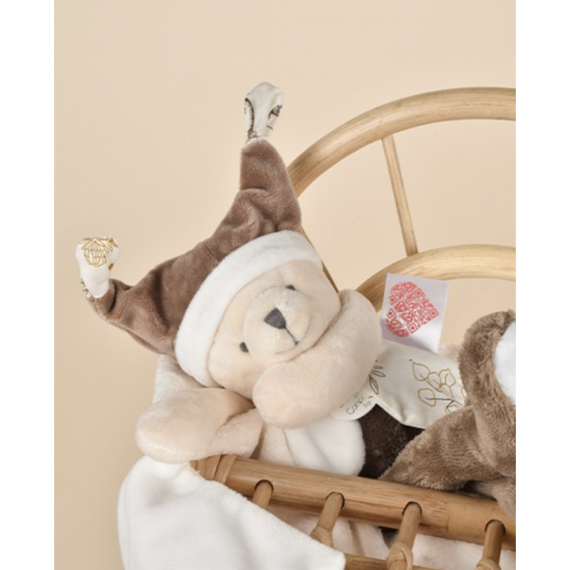 Doudou Ours Mouchoir 3 Histoires