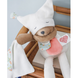 Doudou Ours Mouchoir 3 Histoires