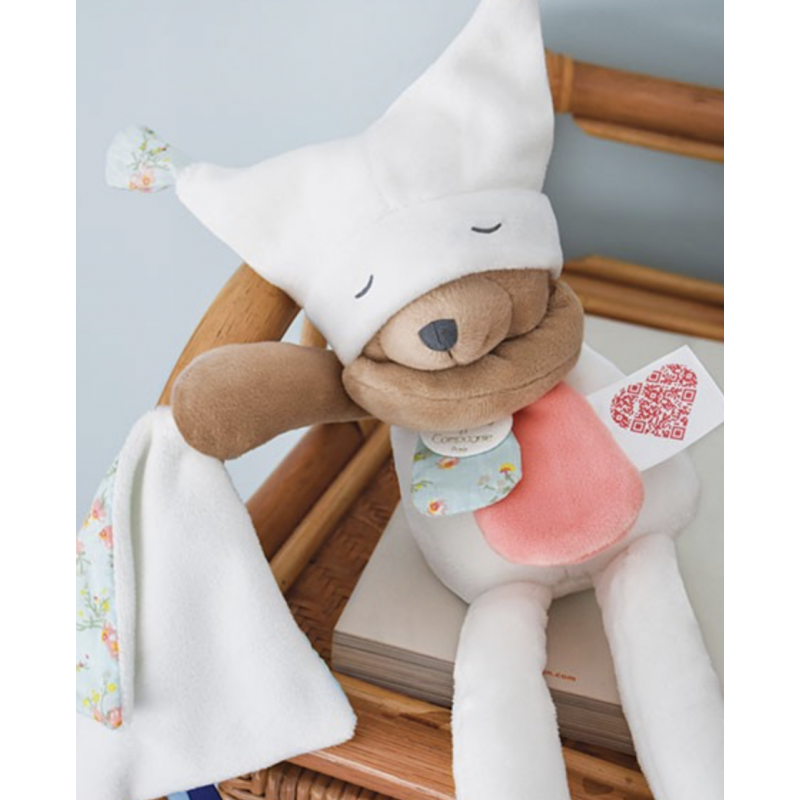 Doudou Ours Mouchoir 3 Histoires