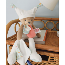 Doudou Ours Mouchoir 3 Histoires