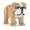 Bulldog Anglais en Blocs de Construction