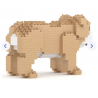 Bulldog Anglais en Blocs de Construction