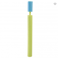 Nouille bazooka piscine 33 cm – Jeu d’eau enfant mousse vert & bleu